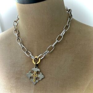 NWT Artisan Celtic Cross Necklace